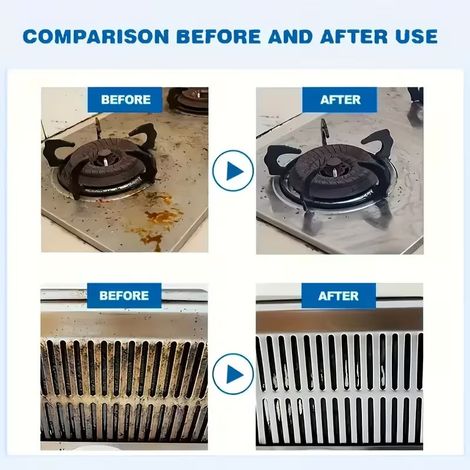 KineShineX Ofen- und Herdschaumreiniger, ein leistungsstarker Reiniger speziell für Backöfen und Grills. (1/4)