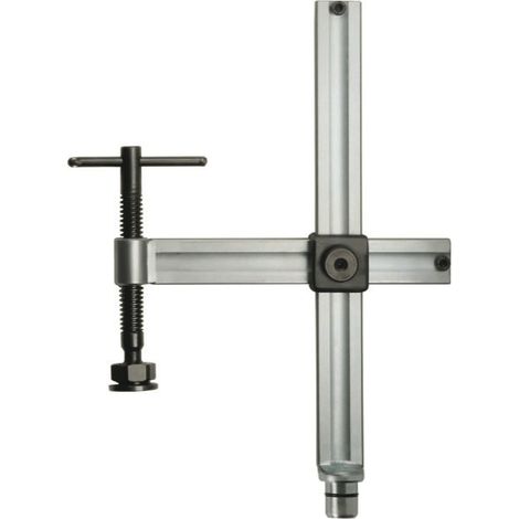 Pinza URKO 4003-WV 40x10 mm con sporgenza variabile per tavolo di saldatura 28 mm, 30x22 cm - 1543030