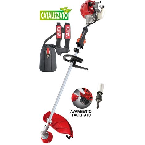 Valex Decespugliatore a Scoppio Texas 33 Rosso 32,5cc Diametro 44,5cm (1/4)