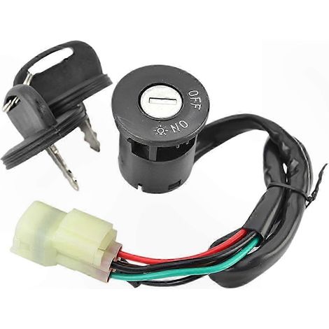 Zündschlüssel Neiman ATV MXU 50 150, Zündschalter mit Schloss und Schlüsseln, Quad-kompatibles Ersatzteil, einfacher Austausch, robust und langlebig. (1/5)