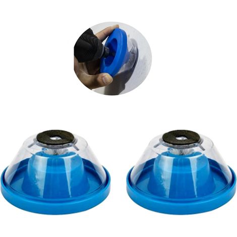 2 Pièces Cache Poussière pour Perceuse électrique, Collecteur poussière de forage, Convient pour Collecter la Poussière lors du Perçage pour Empêcher la Poussière Voler Autour (1/5)