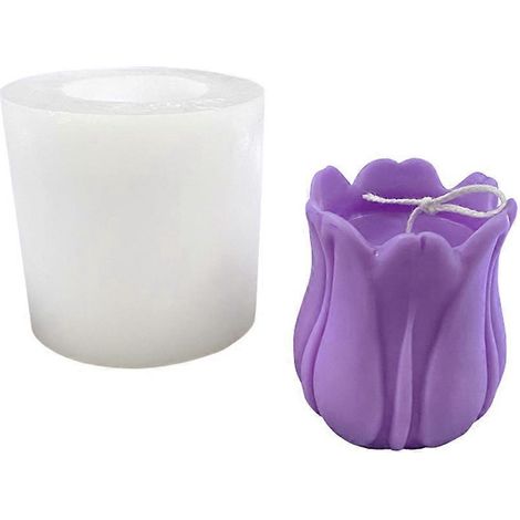 3D-Blumen-Silikonform für Seife, Kerzen, Kuchen, Zucker und Schokolade (1/5)