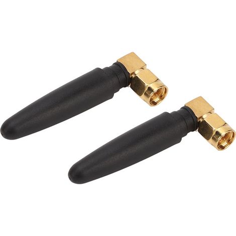Antenne omnidirectionnelle à gain élevé 3 dBi, avec connecteur SMA mâle à broches internes, pour passerelles IoT et appareils intelligents (type coudé). (1/5)