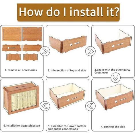 Tirelire en Bois, Tirelire avec Compteur pour Enfants, Bote de Rangement pour Filles et Garons Cadeaux Nouveau (1/5)