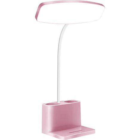 Lámpara Flexo de Escritorio LED Regulable y Ajustable con Portalá