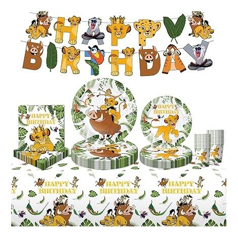 Assiettes en carton décoration d'anniversaire Motif Roi (1/5)