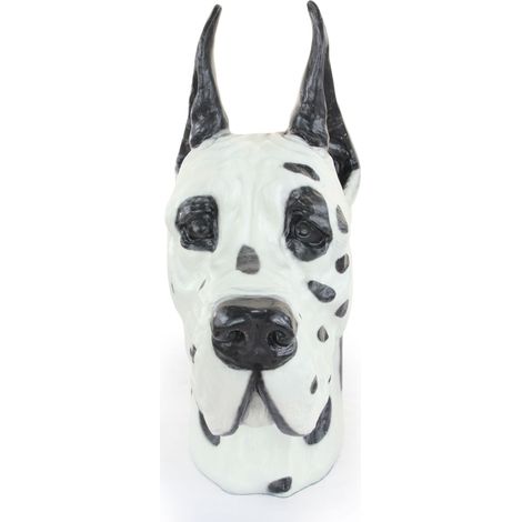 Alano II - urna per ceneri di cane, busto di cane, grande testa di cane per il giardino di Art-Dog (1/5)