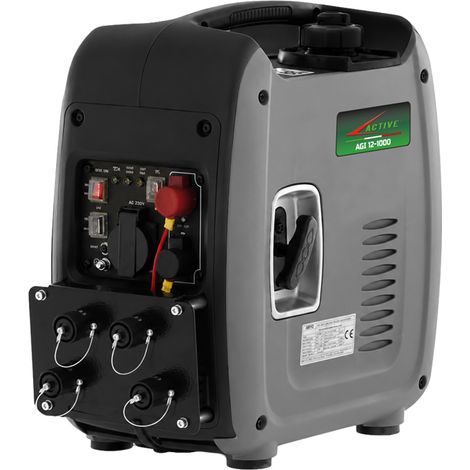 GENERATORE DI CORRENTE MONOFASE SILENZIATO INVERTER 1KW AGI 12-1000 ACTIVE (1/5)