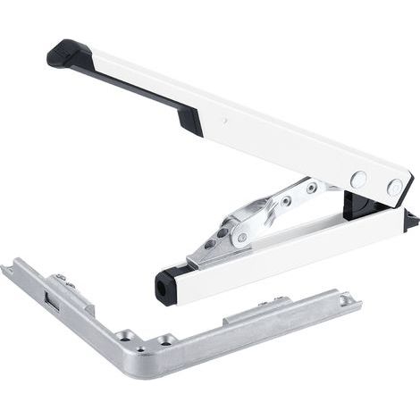 Geze Handhebel mit Eckumlenkung für OL90N / OL95, weiß RAL 9016