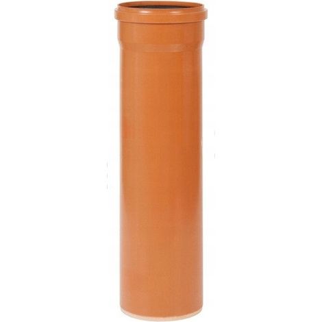 Tubo de PVC fi 160x3.2 L-500 naranja Tycner 1 unidad.