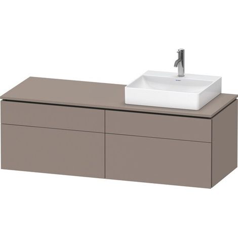 DURAVIT LC4870R43430000 Console WTU murale L-Cube 550x1400x48