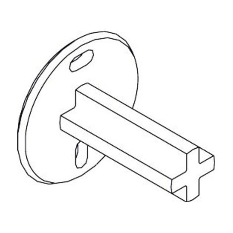 Hansgrohe Hakenbefestigung Logo, 97539000 (1/2)