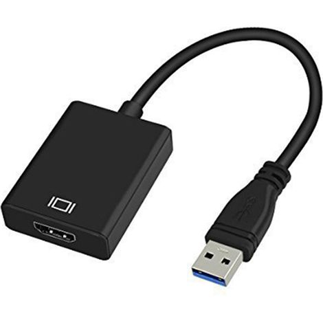 Adaptateur USB 3.0 Externe pour Disque Dur, Convertisseur Haute Définition Multimédia pour Ordinateur Portable (1/4)