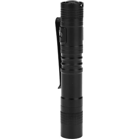 Lampe torche LED portable miniature à pile, lampe de poche compacte pour camping extérieur et randonnée. (1/5)