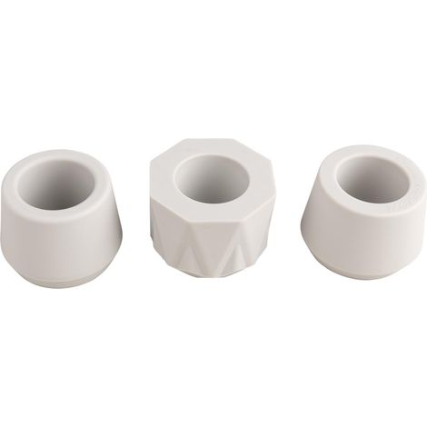 Assortiment de moules pour mini ramequins en silicone, 3 pces., 3 formes, 5x5cm, béton créatif, résine époxy, décoration, cache-pot, bougie-36183000 (1/5)