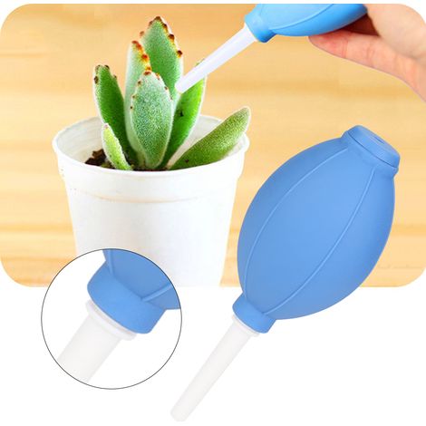 Souffleur de poussière multifonctionnel pour plantes, nettoyeur de poussière pour appareils photo, outil de nettoyage de jardin (bleu) (1/5)