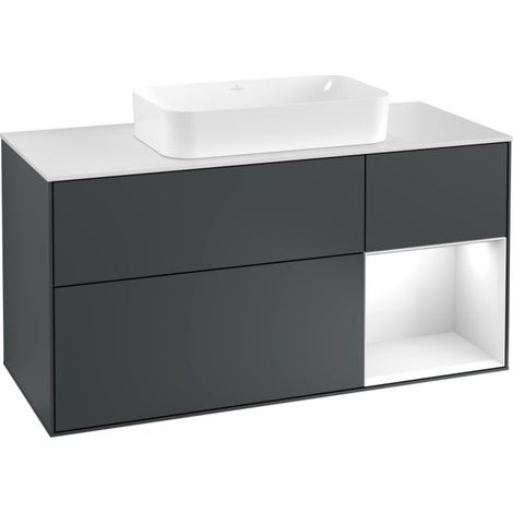 Villeroy & Boch F301GFHG Meuble sous-lavabo Finion F30