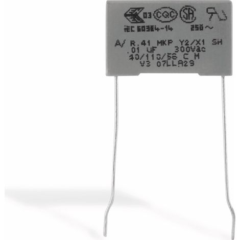 Condensateur antiparasite KEMET, 10nF, 300V