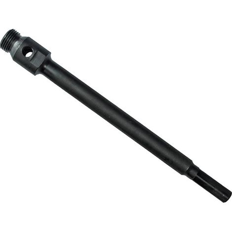 Faithfull HEX Extension Adaptor for Core Drills, 12mm to 240mm Length, 1/2 Inch Thread