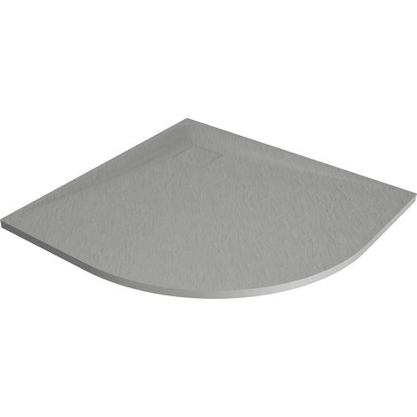 Mexen Bert Duschwanne halbkreisförmig SMC 80 x 80 cm, grau - 4KR618080 (1/5)