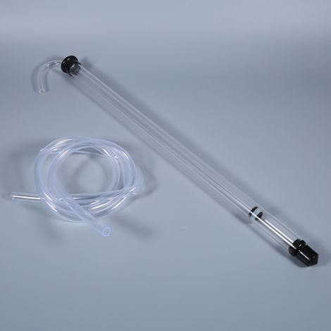 Canne de soutirage automatique à siphon pour bière, vin, seaux, bonbonnes et bouteilles, avec tuyau en plastique (1/5)