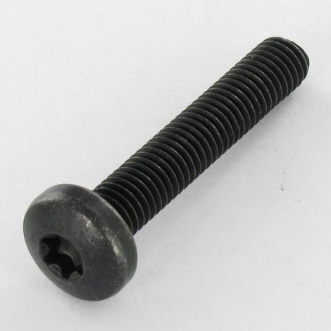 Vis métaux Tête bombée TORX T40 M8X35 Classe 10.9 zingué nickel noir 480 hbs sans rouille rouge - Noir renforcE-1 pièce
