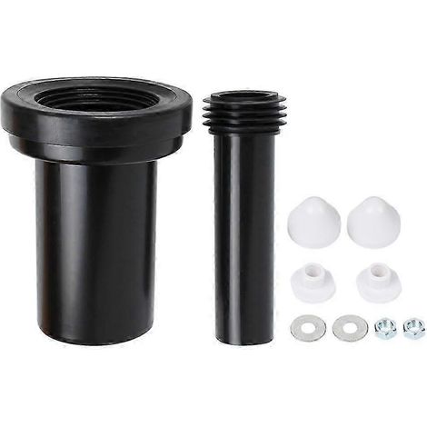Accessoires pour réservoir de toilette encastré 25-26 avec tuyau d'évacuation, large joint d'étanchéité, fixation sécurisée, installation facile (1/4)