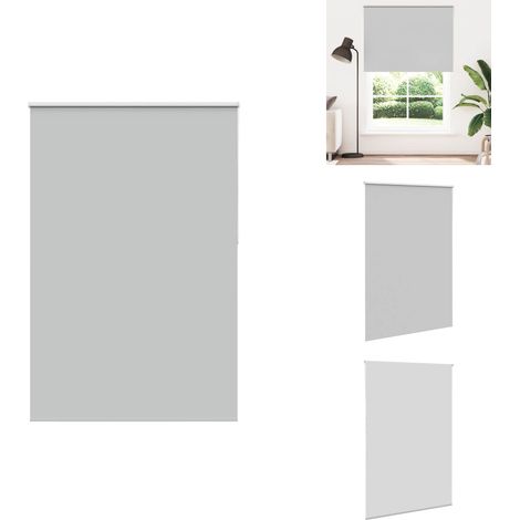 Verdunkelungsrollo Hellgrau 150x210cm Stoffbreite 146,6cm - Verdunkelungsrollo - Verdunkelungsrollos - Rollo - Verdunklungsrollo (1/5)