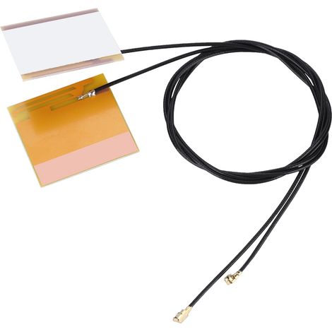 Kit 2 antennes WiFi IPEX 1 IPEX G1 intégrées pour PC portable, signal stable 2.4G/5G, longueur 46cm (1/5)