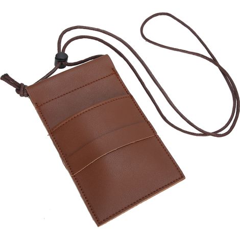 Trousse professionnelle pour coiffeur, pochette de rangement pour ciseaux de barbier, étui à cheveux, sac à outils de salon, marron (1/5)