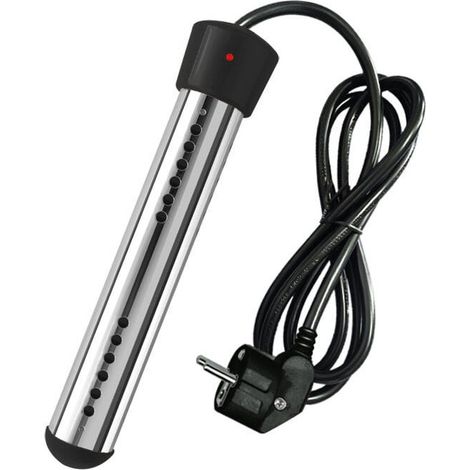 Chauffe-eau électrique 3000W avec tension par immersion, chauffe-eau de piscine, chauffe-eau portable, adapté pour étangs, seaux (1/5)