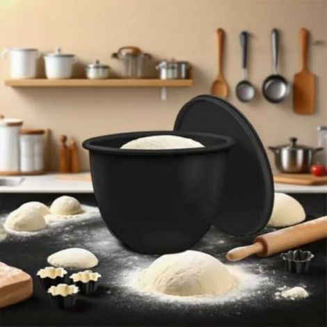 Set di rivestimenti in silicone per ciotole di impastatrici planetarie, inserti per alimenti con beccuccio versatore, coperchi, lavabili in lavastoviglie e utilizzabili nel microonde, resistenti al ca (1/3)