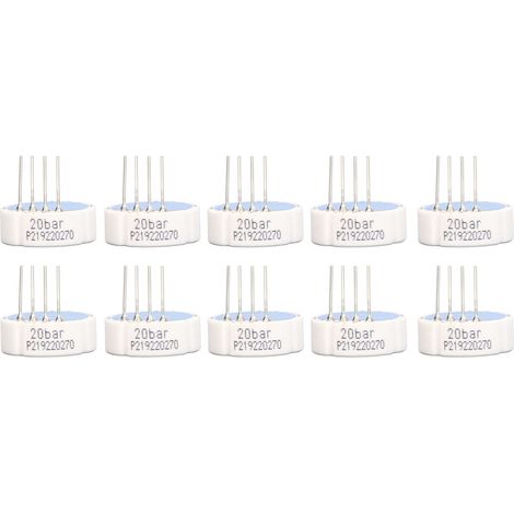 10PCS Capteurs de pression à eau haute précision, base céramique, 0-20 bar, 2-20V, interrupteur transducteur (1/5)