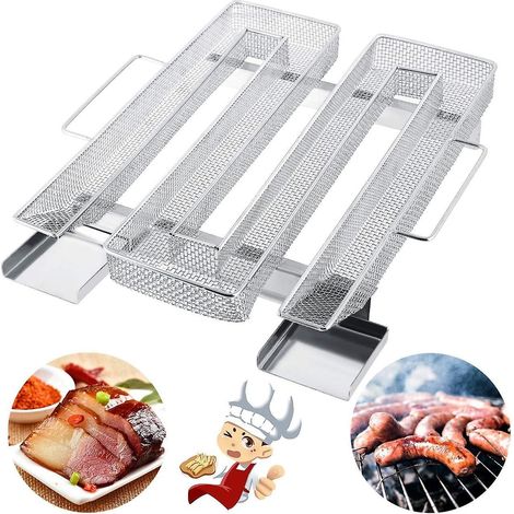 Générateur de fumée froide, générateur de fumée froide en acier inoxydable pour barbecue à charbon, fumoir (1/5)
