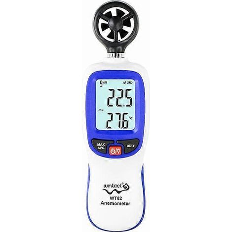 Anémomètre numérique, anémomètre Bluetooth, mesure de la vitesse du vent / WT82 Macaron (1/5)