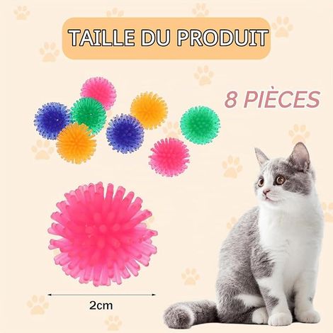 Cat Balls Pet Toys Interactive Toys Training Cats Fun (1/4)