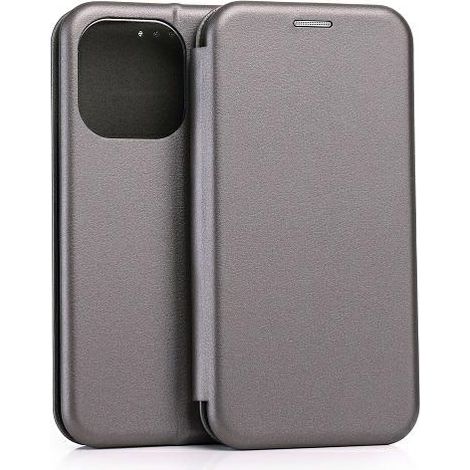 Beline Book Magnetische Hülle für iPhone 15 Pro Max 6,7 Zoll, Stahl