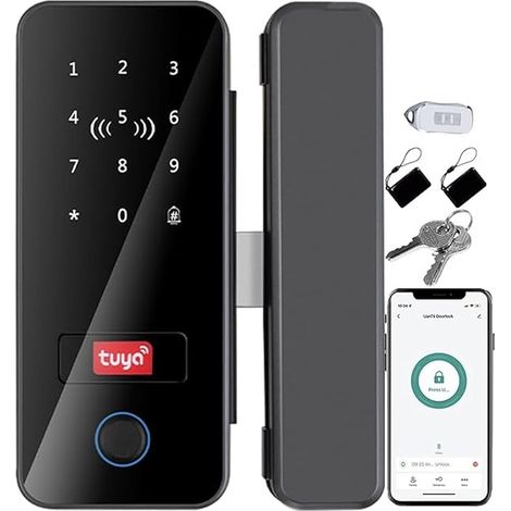 Tuya Serratura Smart Bluetooth per Porte Vetrate (1/5)