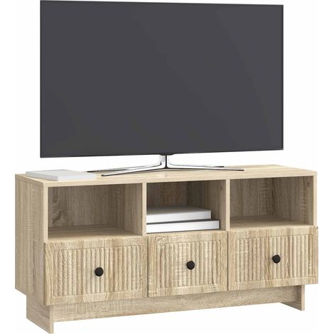 Maison Exclusive - Mobile TV Rovere Sonoma 102 x 34,5 x 50 cm Legno ingegnerizzato
