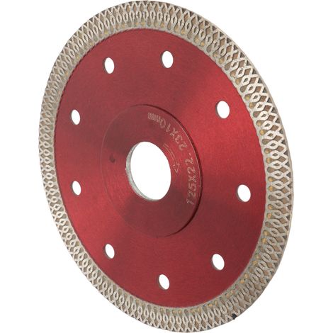 Disque de coupe en céramique, lame de scie diamantée ronde, meule à meuler pour granit, marbre, béton et verre. (1/4)