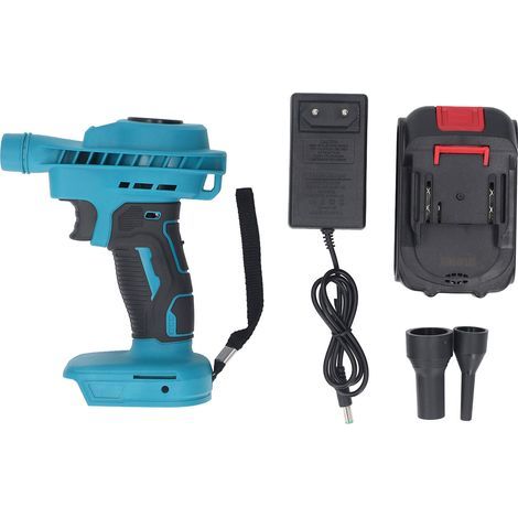 High-efficiency, multifunctional cordless dust blower, mini rechargeable electric leaf cleaner, EU plug (1/5)