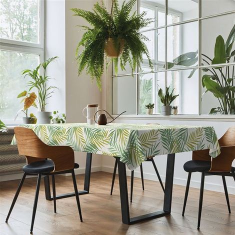 NAPPE RONDE SANS PVC RAIN FOREST 140CM D-C-FIX - F2361062 (1/2)