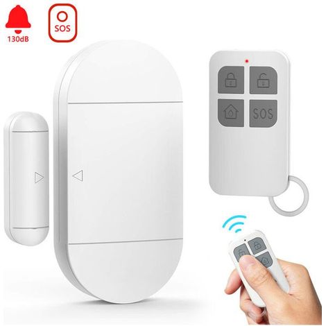 Alarme anti-cambriolage domestique, alarme multifonction pour porte et fenêtre, télécommande, alarme magnétique sans fil
