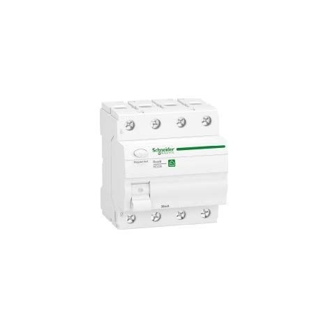 Schneider Electric R9R22463 Interrupteur différentiel blanc 63A