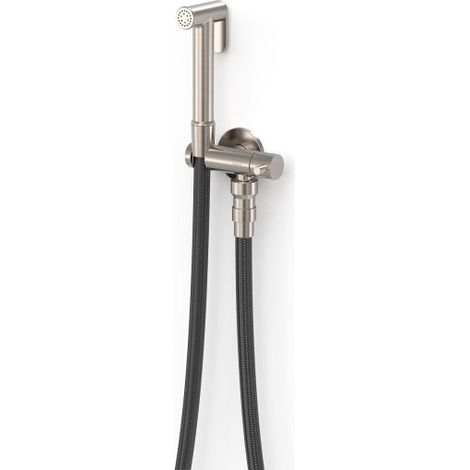 Mitigeur encastré avec douche pour WC Acier - TRES 24112350AC