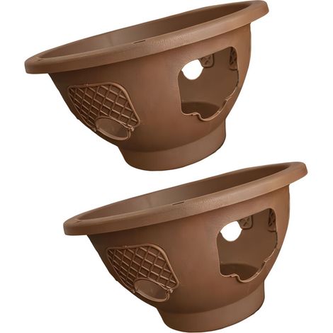 Práctico contenedor colgante de 17 cm de profundidad para el-2
