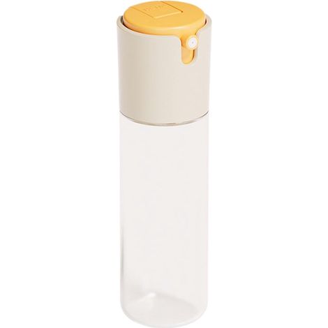 Flacone dosatore per olio – Flacone spray per olio, flacone versatore in vetro, strumento da cucina robusto e facile da usare, pratico accessorio da cucina, tubo versatore per