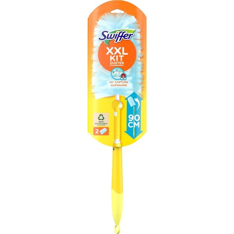 Swiffer Staubmagnet XXL Starterset  (Griff + 2 Tücher) (Hängevorrichtung)