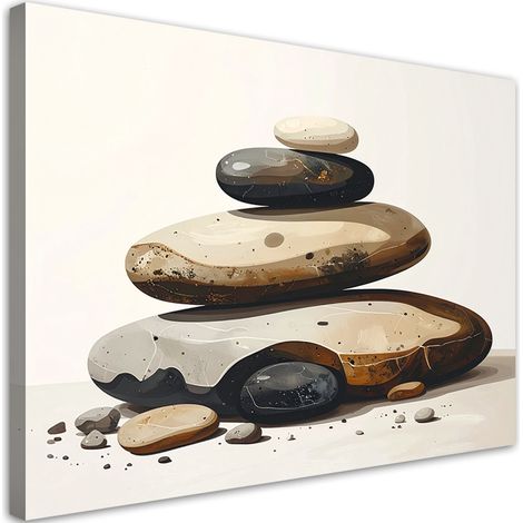 Stampe su Tela, Pietre ammucchiate - 60x40 (1/2)