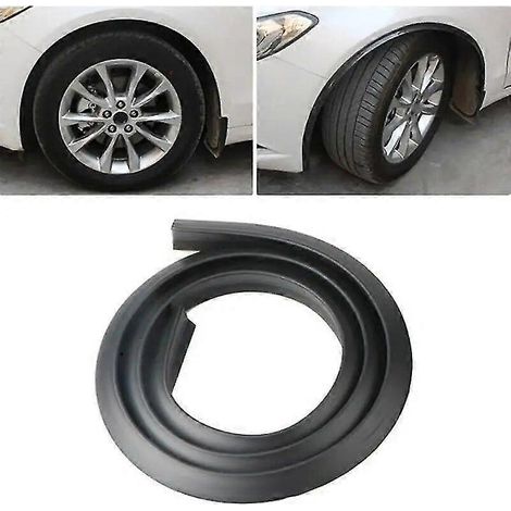 150 cm Universal-Radlauf-Spritzschutzleiste für Autos, Kotflügelverbreiterung, Zierleiste, Antikollisionsleiste
